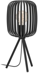 Table lamp EGLO ROMAZZINA, 1 x E27, max 40 W, black, O 20cm, h43.5cm