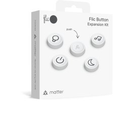 Flic Button – Expansion Kit, white