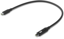 Kabel USB Ubiquiti USB-C - USB-C 0.3 m Czarny (UACC-CABLE-USB-100W-0.3M-BK)