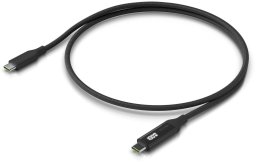 Kabel USB Ubiquiti USB-A - USB-C 1 m Czarny (UACC-CABLE-USB-100W-1M-BK)
