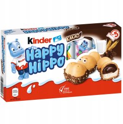 Kinder Happy Hippo Kakao 5 szt.
