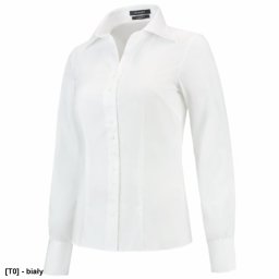 Fitted Blouse - ADLER - Fitted Blouse - Koszula damska, 130 g/m2, 60 % bawełna, 40 % poliester - blue 36