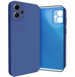 Etui do Motorola Moto G13 / G23 (Osłona Kamery, Granatowe, Plecki)   Szkło