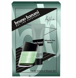 SET BRUNO BANANI Made For Men EDT spray 30ml + SHOWER GEL 50ml