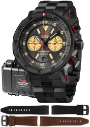 Zegarek męski Vostok Europe 6S21-620C629B czarny