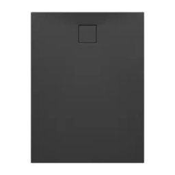 Brodzik Cersanit SET C255 BRODZIK PROST TAKO SLIM 120X90X4,5 CZARNY MAT + SYFON (VIRT)