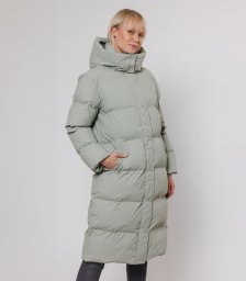 Rino&Pelle moteriškas žieminis paltas ELLEN, mėtų spalvos