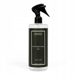Cereria Mollá Home spray juodas Bulgarian Rose & Oud (Home Textile & Room Purškiklis) 500 ml 500ml namų kvapas