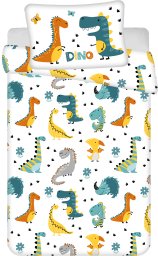Jerry Fabrics vaikiškas patalynės komplektas Dino, 100x135, 2 dalių