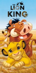 Jerry Fabrics rankšluostis Lion King, 70x140 cm