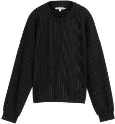 Tom Tailor Denim moteriška palaidinė, juoda