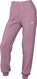 Nike moteriškos sportinės kelnės NSW PHNX FLC MR, rožinės spalvos