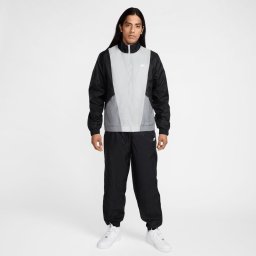 Nike vyriškų sportinių kostiumų komplektas CLUB WVN TRK SUIT, juodai pilkas