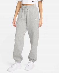 Nike moteriškos sportinės kelnės NSW PHNX FLC HR, pilkos spalvos