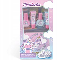 Vaikiškas nagų lako ir lūpų blizgesio rinkinys Martinelia Little Unicorn