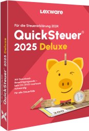 LEXWARE QuickSteuer Deluxe 2025 Box