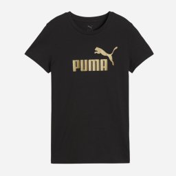 Puma moteriški marškinėliai ESS, juodi