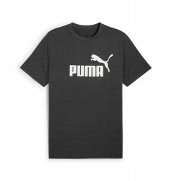 Puma vyriški marškinėliai ESS Nr.1 HEATHER, pilki