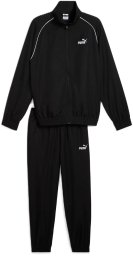 Puma vyriškas sportinis kostiumas Woven Piping, juodas