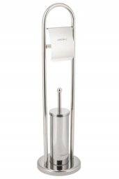 SZCZOTKA TOALETOWA DO WC Z UCHWYTEM NA PAPIER KINGHOFF KH-3221