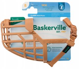 BASKERVILLE KAGANIEC CLASSIC 8 BEŻOWY     dł. 7,5cm obwód 32cm