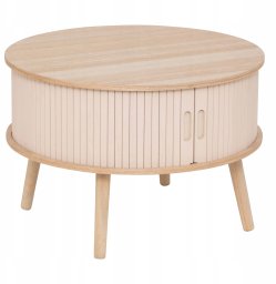 Atmosphera Stolik kawowy NYOS z miejscem do przechowywania pod blatem 60 x 40,7 cm