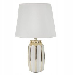 Lampa z ceramiczną podstawą, TAVOLO, Ø 25 cm