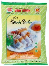 Mąka ryżowa z tapioką do ciasta na mokry papier ryżowy wet rice paper na sajgonki banh cuon 400g