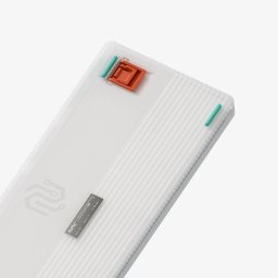 NuPhy - Halo96 V2 QMK/VIA Wireless Mechanical Keyboard Ionic White / Lemon (55gf)