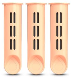 Dafi ZESTAW 3 filtry do butelki filtrującej SOFT i SOLID peach fuzz