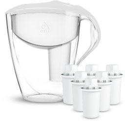 Dzbanek Dafi ASTRA biały 3l manualny 6 x Classic