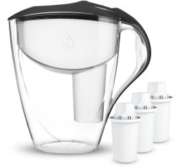 Dzbanek Dafi ASTRA grafitowy 3l + 3 wkłady Classic