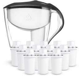 Dzbanek Dafi ASTRA grafitowy 3l 12 wkładów Classic