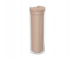 Kubek termiczny SELF Dafi 430 ml na herbatę kawę termos barwiony cappuccino