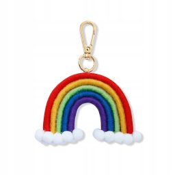 BRELOK DO KLUCZY TOREBKI TĘCZA PRIDE LGBT 486