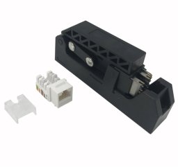 Zestaw 24 modułów Keystone Cat6 UTP z narzędziem zaciskowym