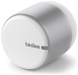 Tedee Lock GO 2 TLV2.0A srebrny z białym przyciskiem