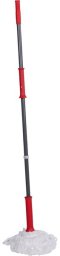 Mop z mikrofibry Dirt Devil E7778 125 x  7,5 CM Czerwony Szary