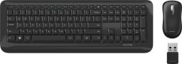 Incase Designed by Microsoft Wireless Desktop 850 klawiatura Dołączona myszka Uniwersalne RF Wireless QWERTY Angielski Czarny