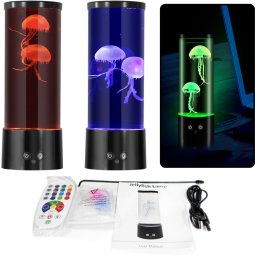 Lampka Ledowa z Meduzami Ozdobna Na Baterie Kabel USB