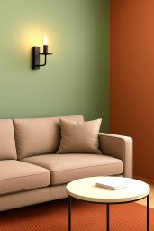 Kinkiet ścienny czarny z talerzykiem  minimalistyczny design i elegancja w jednym