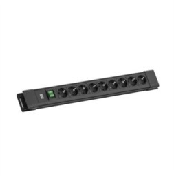 Listwa zasilająca Bachmann BACHMANN CONNECTUS 9xCEE7/3, 1xswitch 2.0m CEE7/7 Czarny