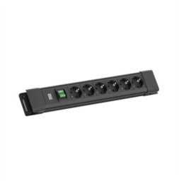 Listwa zasilająca Bachmann BACHMANN CONNECTUS 6xCEE7/3, 1xswitch 2.0m CEE7/7 Czarny