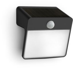Wall LED outdoor light PHILIPS YARIXA solar rechargeable 2.2W 2700K 250lm with sensor