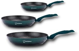 Zestaw patelni 3-częściowy zielony Masterpan MP-2381
