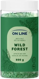 ON LINE Sól do kąpieli Wild Forest 800 g