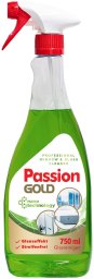 Gold drop PASSION GOLD Płyn do mycia szyb z octem spirytusowym Zielony 750 ml