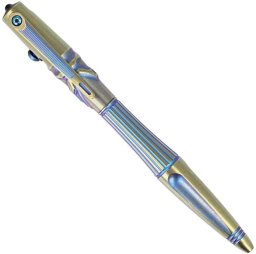 Długopis taktyczny RikeKnife Gold / Blue Titanium