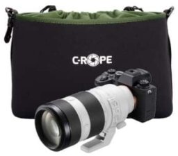 C-Rope CRP-CNB-XL-BLK-2 futerał do aparatu Etui zamykane Czarny, Zielony