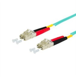 Kabel krosowy METZ CONNECT OpDAT, LC-D/LC-D OM3, 50 m